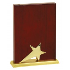  Rosewood Standing Star Plaque